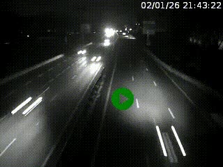 Caméra routière à hauteur des centres commerciaux et de la sortie 14 en direction d'Albertville