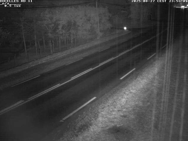 Webcam à 424 mètres d'altitude dans la Tranchée de Docelles dans les Vosges, à proximité d'Epinal sur la route de Gerardmer (D11)