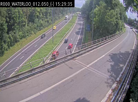 Webcam autoroute Belgique - Waterloo - R0 (ring de Bruxelles) - BK 12.3