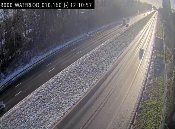 Webcam autoroute Belgique - Waterloo - R0 (ring de Bruxelles) - BK 12.3