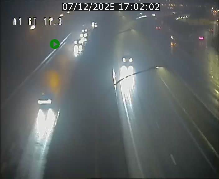 Traffic live webcam Luxembourg Senningerberg - A1 direction Allemagne - BK 11.3