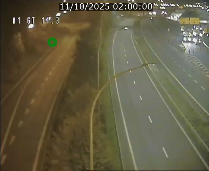 Traffic live webcam Luxembourg Senningerberg - A1 direction Allemagne - BK 11.3