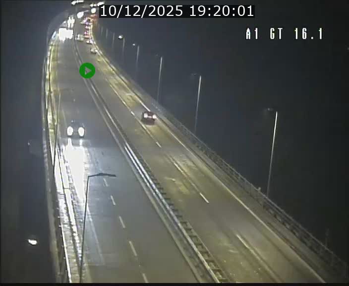 Traffic live webcam Luxembourg Niederanven - A1 direction Allemagne - BK 16.1