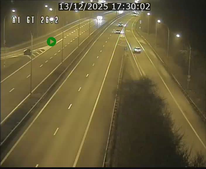 Traffic live webcam Luxembourg Grevenmacher - A1 direction Allemagne - BK 26.2