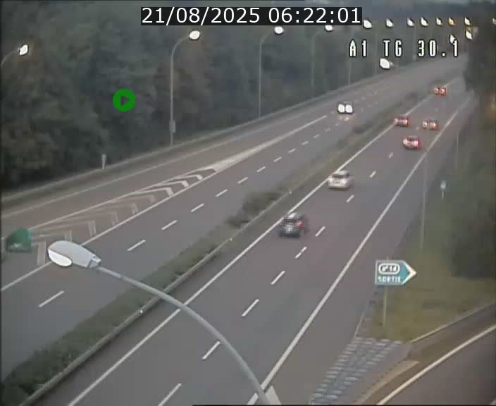 Traffic live webcam Luxembourg Grevenmacher - A1 direction Luxembourg - BK 30.1