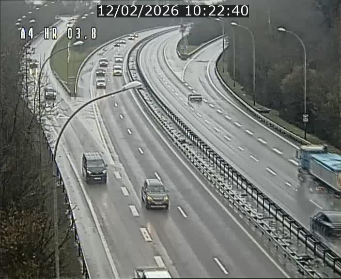 Webcam traffic A4 Luxembourg - BK 3.8 - Leudelange (direction Esch sur Alzette)