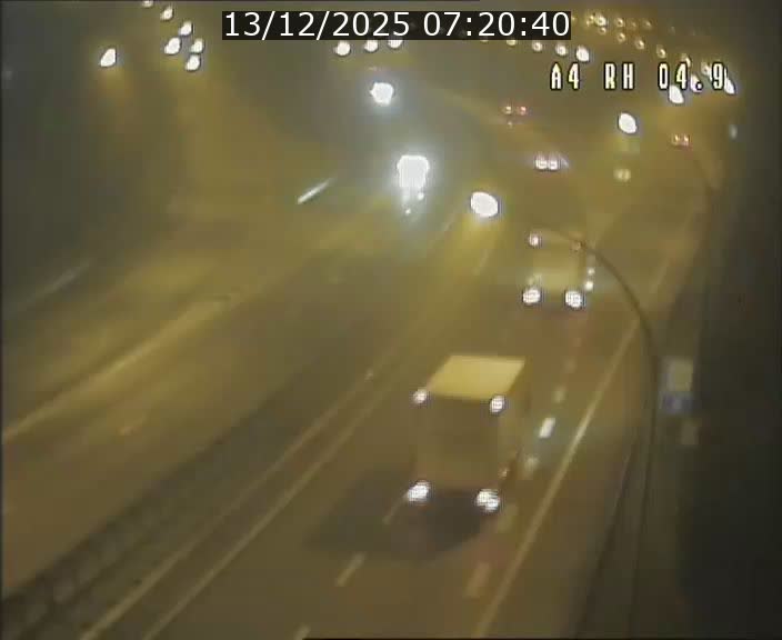 Traffic live webcam Luxembourg Leudelange - A4 - BK 4.9 - direction Luxembourg