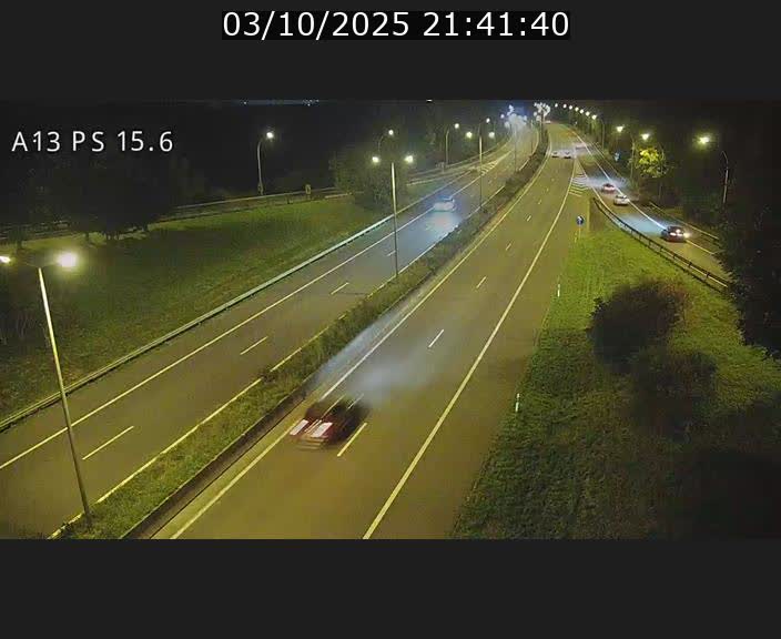 Traffic live webcam Luxembourg Kayl - A13 direction Dudelange - BK 15.6
