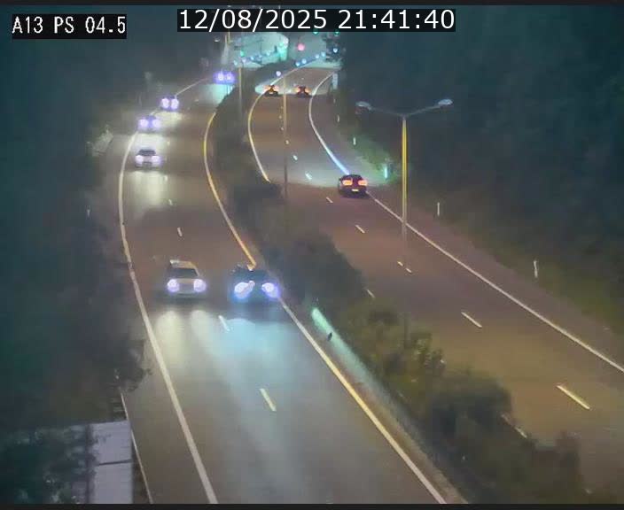 Traffic live webcam Luxembourg Differdange - A13 direction Esch-sur-Alzette - BK 4.5