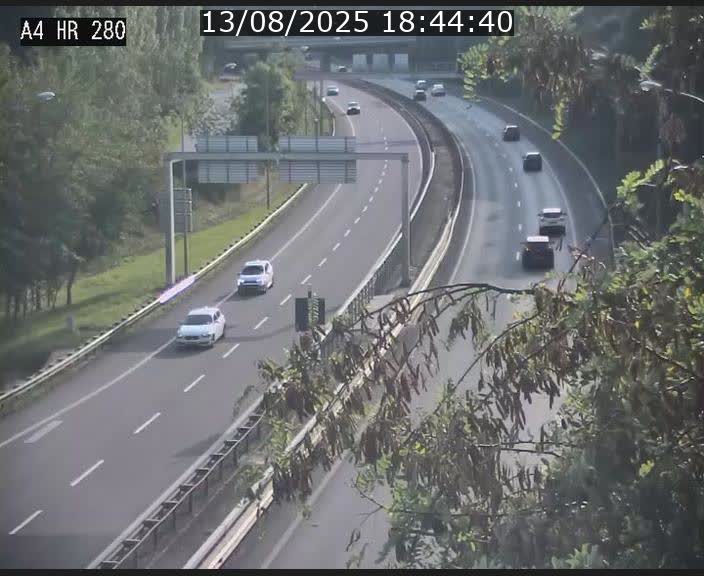 Webcam traffic A4 Luxembourg - BK 0.2 - P+R Bouillon (direction Luxembourg)