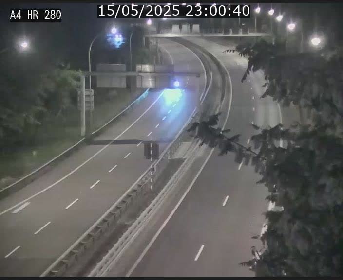 Webcam traffic A4 Luxembourg - BK 0.2 - P+R Bouillon (direction Luxembourg)