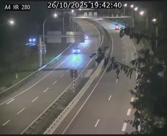 Webcam traffic A4 Luxembourg - BK 0.2 - P+R Bouillon (direction Luxembourg)