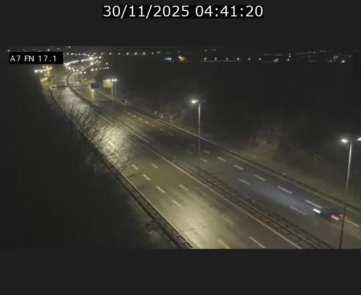 Caméra trafic Luxembourg - A7, Merscherbierg direction Mersch