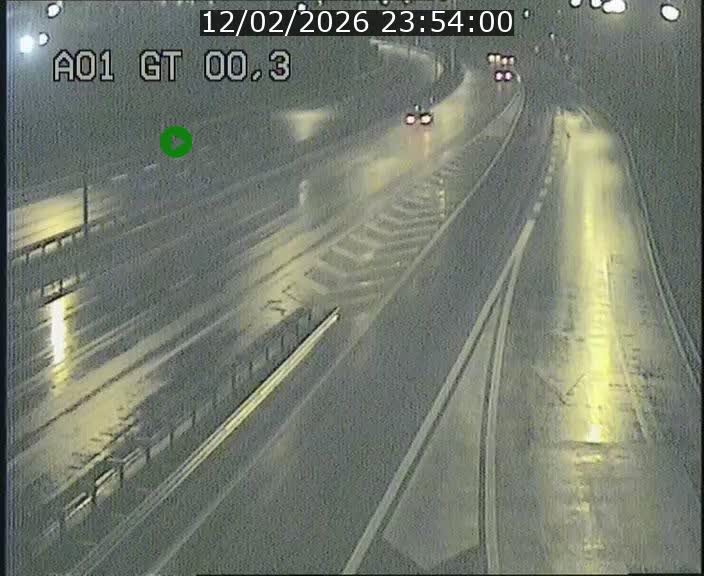 Traffic live webcam Luxembourg Croix de Gasperich - A1 direction Kirchberg - BK 0.3