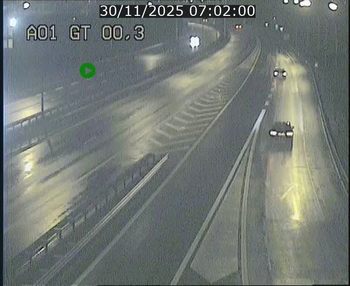 Traffic live webcam Luxembourg Croix de Gasperich - A1 direction Kirchberg - BK 0.3