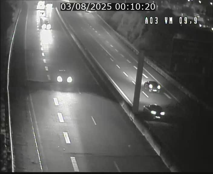Webcam Autoroute à la Croix de Bettembourg - A3 - BK 9.9 - direction France