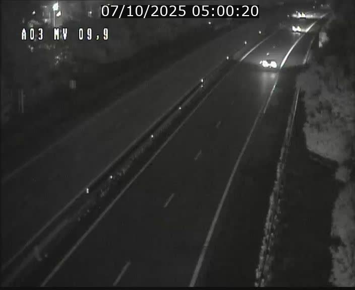 Webcam Autoroute à la Croix de Bettembourg - A3 - BK 9.9 - direction Luxembourg-Ville