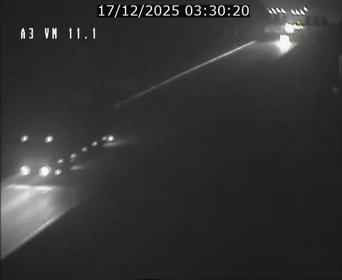 Webcam à la frontière franco-luxembourgeoise, avant la Croix de Bettembourg - BK 11.1 - direction Luxembourg-ville