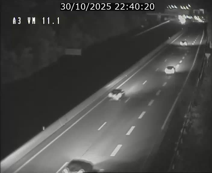 Webcam à la frontière franco-luxembourgeoise, avant la Croix de Bettembourg - BK 11.1 - direction Luxembourg-ville