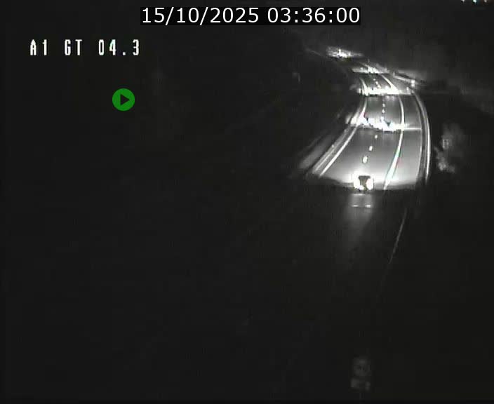 Traffic live webcam Luxembourg Itzig - A1 direction Sandweiler - BK 4.3