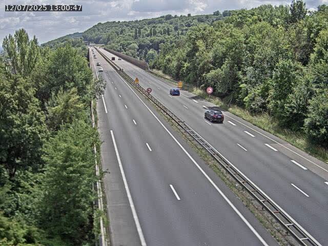 Caméra autoroute France - A30, Hayange direction Metz