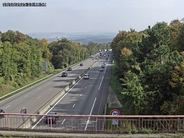 Caméra autoroute France - A33, Houdemont direction Lunéville
