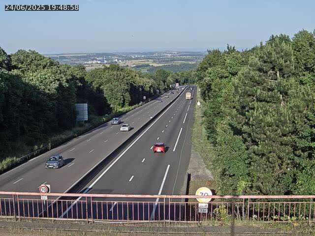 Caméra autoroute France - A33, Houdemont direction Lunéville