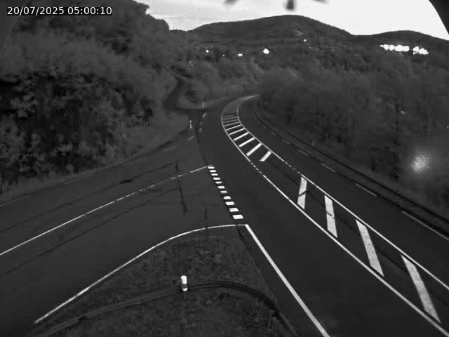 Caméra autoroute France - N66, col du Bussang direction Remiremont