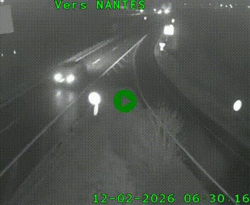 Webcam N147 au nord de Poitiers et à la jonction avec la A10