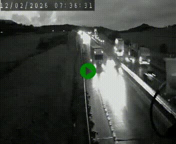 Caméra autoroute A75 à hauteur de Le Crest, en direction de Montpellier