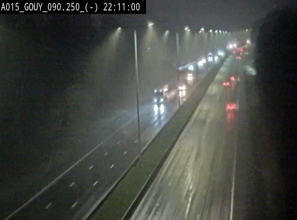 Webcam autoroute Belgique - Gouy-lez-piéton - E42 - BK 90.3