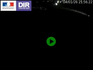 Webcam traffic à Grenoble-sud sur l'autoroute A480. Vue orientée vers l'entrée et la sortie de Grenoble