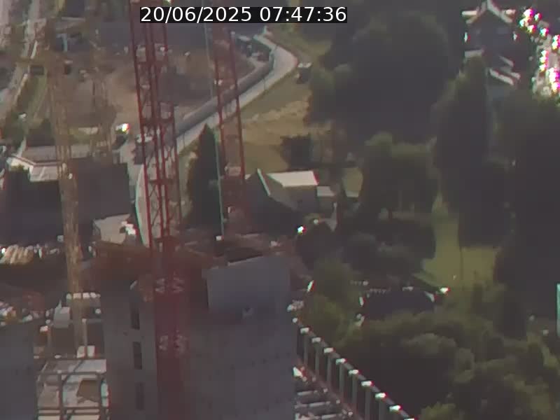 Webcam sur l'avenue John Fitzgerald Kennedy (N51) avec vue orientée vers le Findel