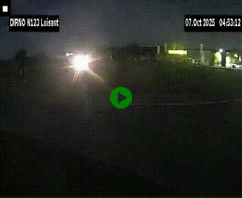 Webcam en périphérie de Chartres sur la N123, à hauteur de Luisant. Vue orientée vers Chartres