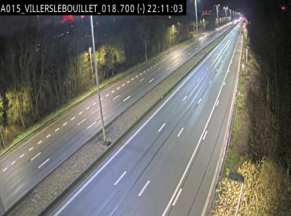 Webcam autoroute Belgique - Villers-le-Bouillet - E42 direction Liège - BK 18.7