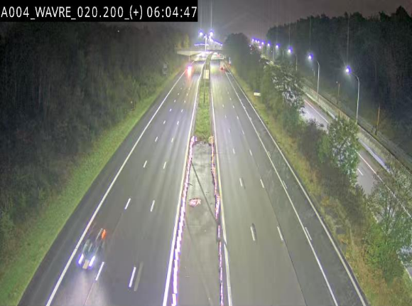 Webcam @ Wavre-sud KP 19.6, A4/E411