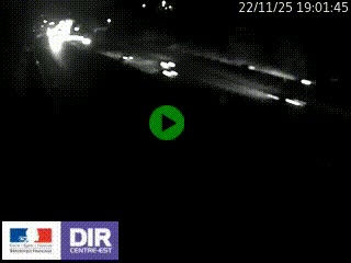 Webcam routière à Saint-Etienne-Terrenoire sur la RN88 avant la jonction entre l'A72 et le Boulevard Périphérique de Saint-Etienne