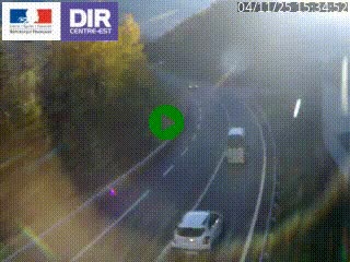 Caméra trafic sur la N90 à Bourg-Saint-Maurice, en provenance d'Aoste et en direction d'Albertville