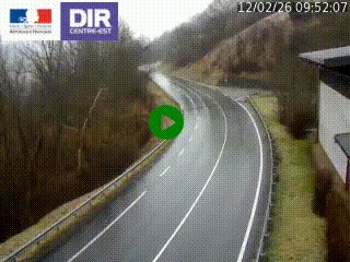 Caméra trafic sur la N90 à Bourg-Saint-Maurice, en provenance d'Aoste et en direction d'Albertville