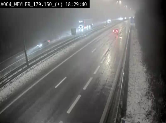 Webcam juste après la sortie 31 Arlon qui permet de rejoindre l'E411 depuis la N82