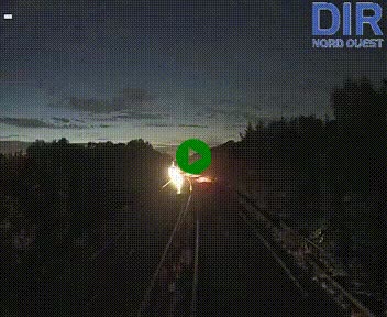 Webcam sur le périphérique de Caen (N814) à l'est de la ville, à Mondeville hauteur de la sortie 2, Presqu'île-Rives de l'Orne, au bout de l'autoroute A13