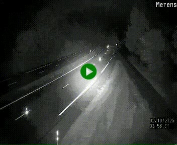 Webcam Ax-les-Thermes sur N20, en direction d'Andorre