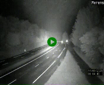 Webcam Ax-les-Thermes sur N20, en direction d'Andorre