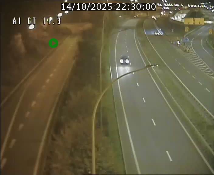 Traffic live webcam Luxembourg Senningerberg - A1 direction Allemagne - BK 11.3