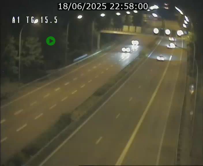 Traffic live webcam Luxembourg Munsbach - A1 direction Luxembourg - BK 15.5