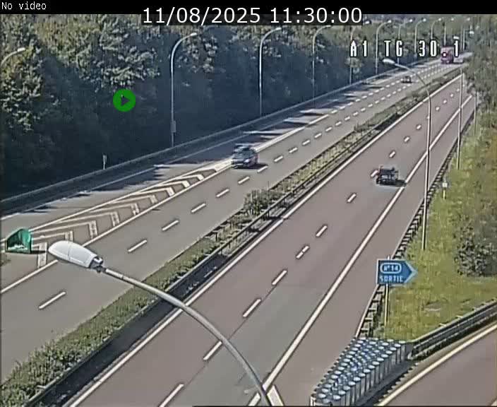 Traffic live webcam Luxembourg Grevenmacher - A1 direction Luxembourg - BK 30.1