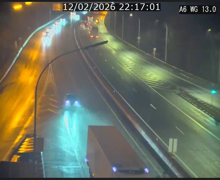Traffic live webcam Luxembourg Mamer - A6 - BK 13 - direction Luxembourg/France/Allemagne
