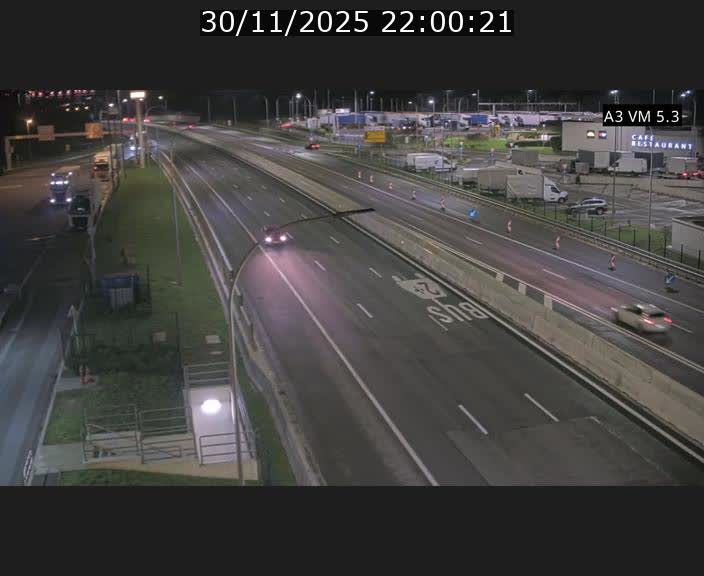Traffic live webcam Luxembourg Aire de Berchem - A3 - BK 5 - direction France