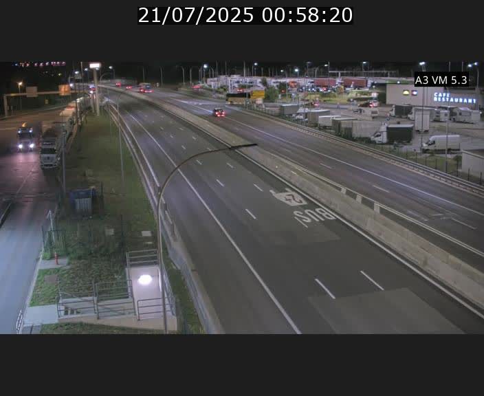 Traffic live webcam Luxembourg Aire de Berchem - A3 - BK 5 - direction France