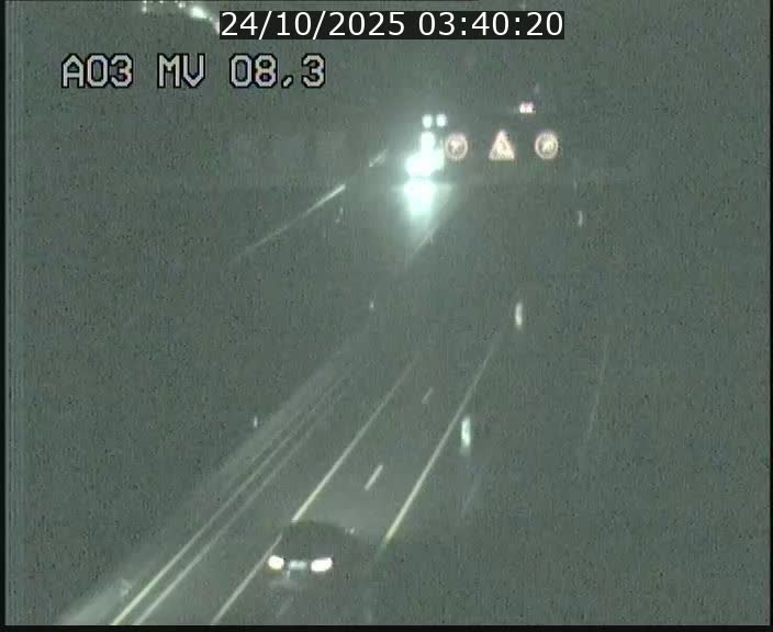 Webcam Autoroute après la Croix de Bettembourg en direction de Luxembourg sur l'A3